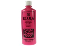 Talens Ecola plakkaatverf flacon van 1000 ml, tyrisch roze (magenta)