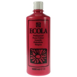 Talens Ecola gouache flacon de 1000 ml, carmin