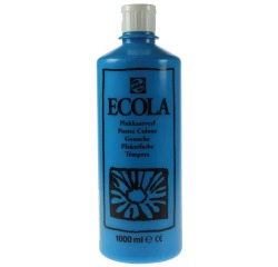 Talens Ecola gouache flacon de 1000 ml, bleu clair