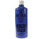 Talens Ecola plakkaatverf flacon van 1000 ml, donkerblauw