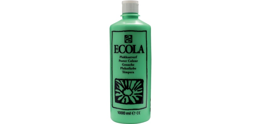 Talens Ecola gouache flacon de 1000 ml, vert clair
