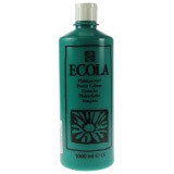 Talens Ecola gouache flacon de 1000 ml, vert foncé