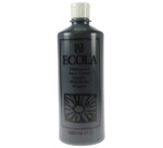 Talens Ecola gouache bottle of 1000 ml, black