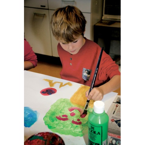 Talens Ecola plakkaatverf flacon van 500 ml, wit