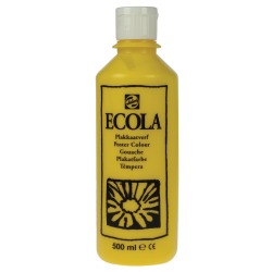 Talens Ecola gouache flacon de 500 ml, jaune