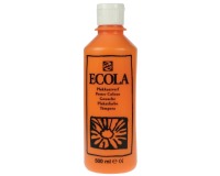 Talens Ecola plakkaatverf flacon van 500 ml, oranje
