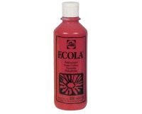 Talens Ecola plakkaatverf flacon van 500 ml, karmijn