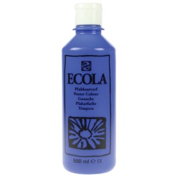 Talens Ecola gouache flacon de 500 ml, bleu foncé