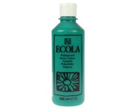 Talens Ecola plakkaatverf flacon van 500 ml, donkergroen