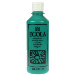 Talens Ecola gouache flacon de 500 ml, vert foncé