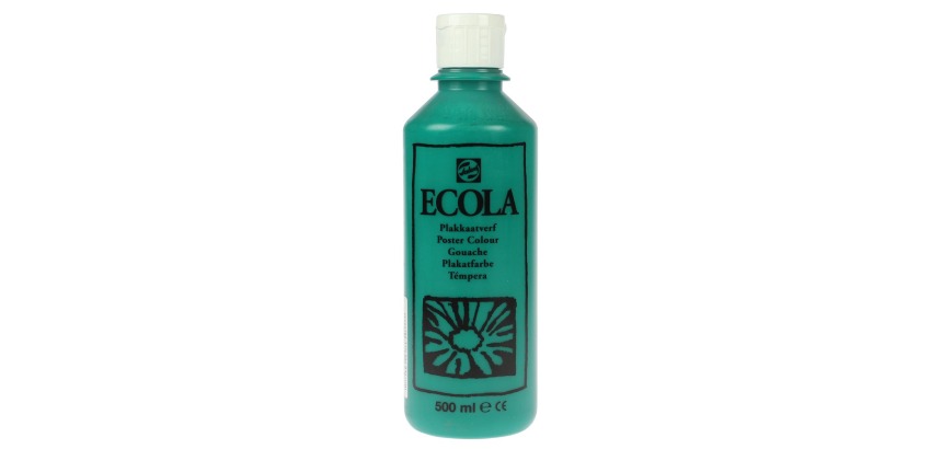 Talens Ecola gouache bottle of 500 ml, dark green