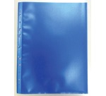 Geperforeerde showtas, blauw, pak van 50