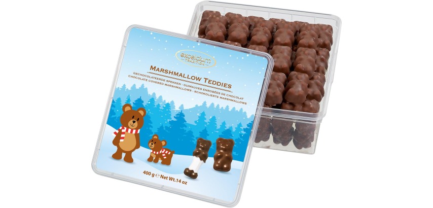 Hamlet chocolate marshmallows, 400 gram box