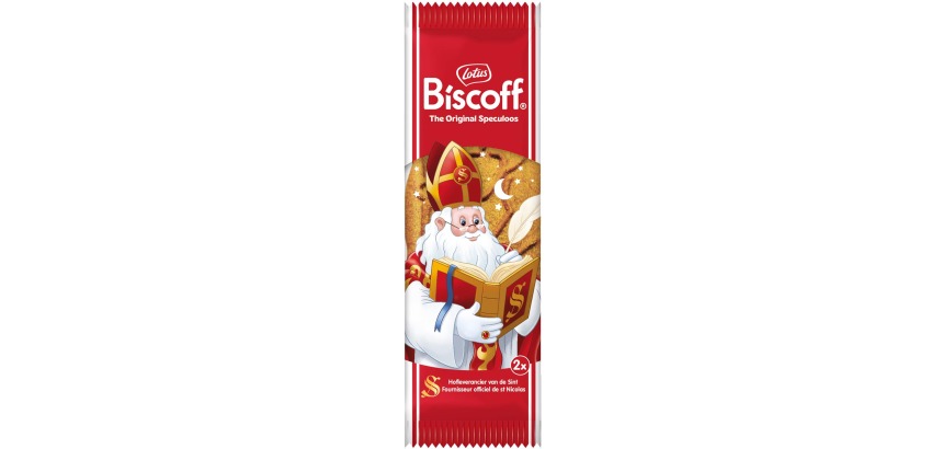 Lotus speculoos Saint Nicholas, pack of 2 pieces of 42.5 g
