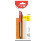 Maped 9 mm blade cutter, delivered with 10 replacement blades