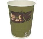 Gobelet en carton Love Nature, 200 ml, paquet de 50 pièces