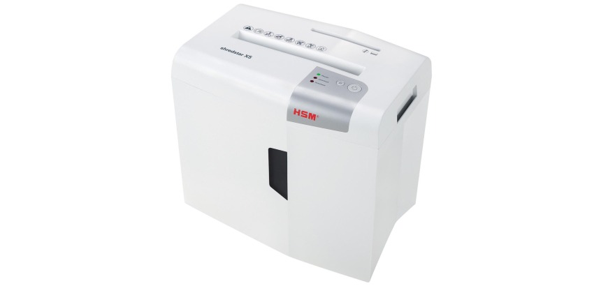 HSM shredstar X5 document shredder, 4.5 x 30 mm