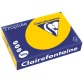 Clairefontaine Trophée Intens, papier couleur, A4, 160 g, 250 feuilles, jaune tournesol