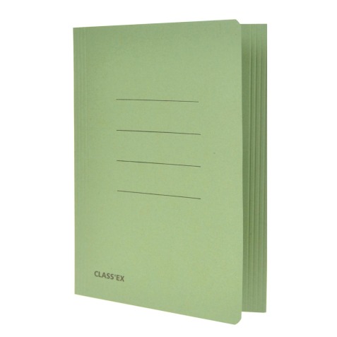 Class'ex chemise de classement vert, ft 18,2 x 22,5 cm (pour ft cahier)