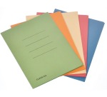 Class'ex dossiermap, 3 kleppen ft 18,2 x 22,5 cm (voor ft schrift), geassorteerde kleuren