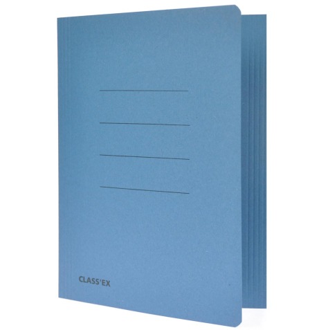 Class'ex chemise de classement bleu, ft 18,2 x 22,5 cm (pour ft cahier)