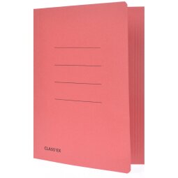 Class'ex chemise de classement cerise, ft 18,2 x 22,5 cm (pour ft cahier)