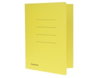 Class'ex chemise de classement jaune, ft 18,2 x 22,5 cm (pour ft cahier)