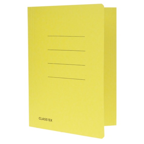 Class'ex chemise de classement jaune, ft 18,2 x 22,5 cm (pour ft cahier)