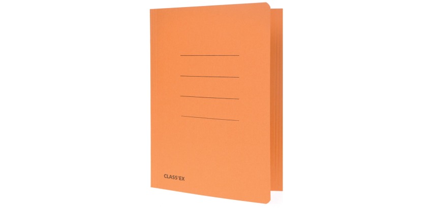 Class'ex chemise de classement orange, ft 18,2 x 22,5 cm (pour ft cahier)