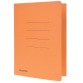 Class'ex dossiermap, 3 kleppen ft 18,2 x 22,5 cm (voor ft schrift), oranje