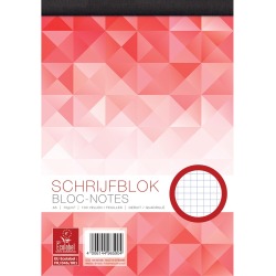 Work bloc-notes, ft A5, 70 g/m², 100 feuilles, quadrillé 5 mm