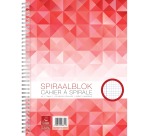 WORK spiral pad A4 grid 5mm 100 sheets 70g