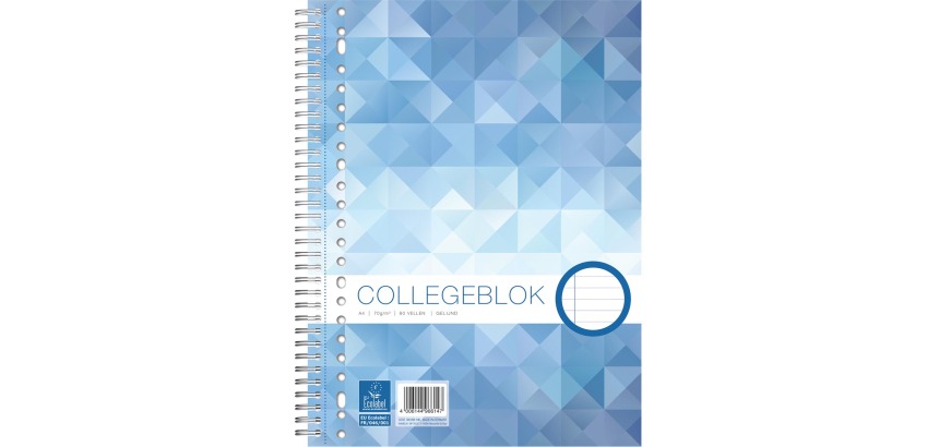 Bloc de cours WORK A4 ligné 23 perforations 80 feuilles 70g