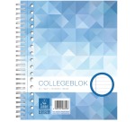 WORK A5 lined notebook block 17 holes 160 sheets 70g