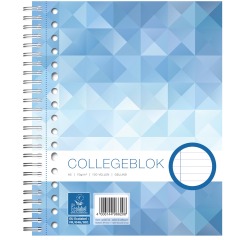 Blockheft WORK A5 liniert 17 Löcher 160 Blatt 70g