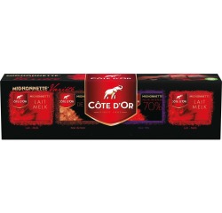 Mignonnette Sortiment der Côte d'Or Schokoladen - Schachtel mit 32 x 10 g