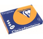 Clairefontaine Trophée Pastel, colored paper, A3, 160 g, 250 sheets, clementine