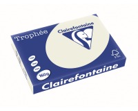 Clairefontaine Trophée Pastel, papier couleur, A3, 160 g, 250 feuilles, gris perle
