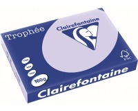 Clairefontaine Trophée Pastel, papier couleur, A3, 160 g, 250 feuilles, lilas