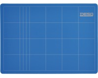 Desq snijmat, 3-laags, blauw, ft 22 x 30 cm
