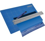 Desq snijmat, 3-laags, blauw, ft 30 x 45 cm