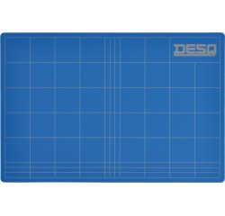 Desq tapis de coupe, 3 couches, bleu, ft 30 x 45 cm
