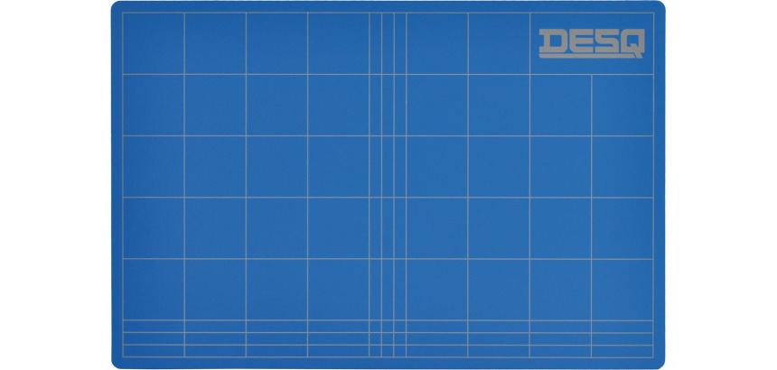 Desq snijmat, 3-laags, blauw, ft 30 x 45 cm