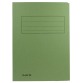 Class'ex dossiermap, 3 kleppen ft 23,7 x 34,7 cm (voor ft folio), groen