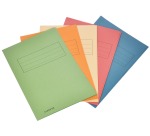 Class'ex chemise de classement couleurs assorties, ft 23,7 x 34,7 cm (pour ft folio) (rouge, bleu, ver...