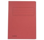 Class'ex filing folder, cherry, size 23.7 x 34.7 cm (for folio size)