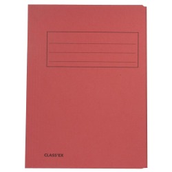 Class'ex chemise de classement, cerise, ft 23,7 x 34,7 cm (pour ft folio)