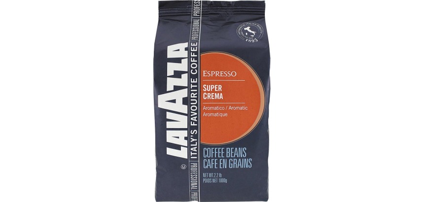 Lavazza koffiebonen super crema, zak van 1 kg