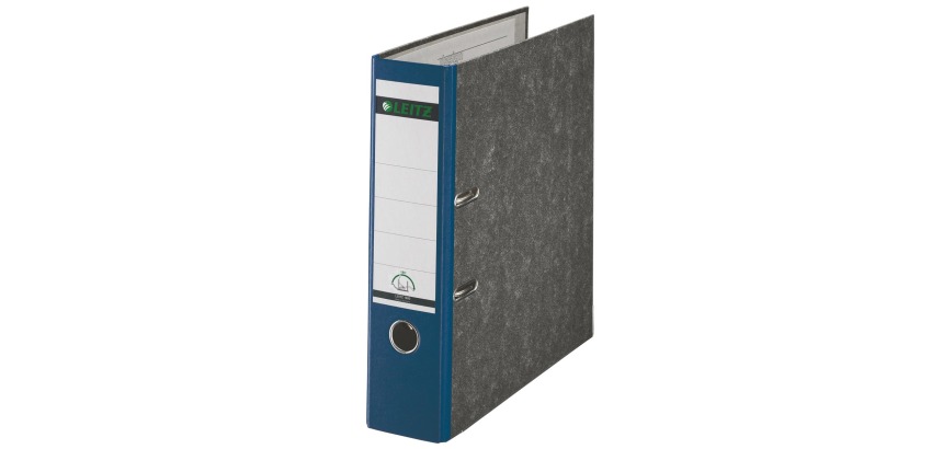 Leitz ordner, ft A4, rug van 8 cm, karton, blauw