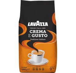 Lavazza koffiebonen cafe crema e gusto classic, zak van 1 kg